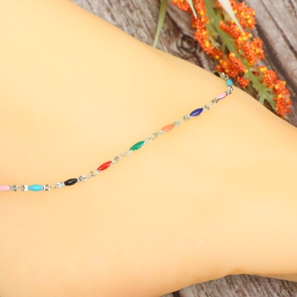 Dainty Anklet for Women – Elegant Everyday Jewelry & Perfect Gift | MLCRC1319 - Picture 6 of 10